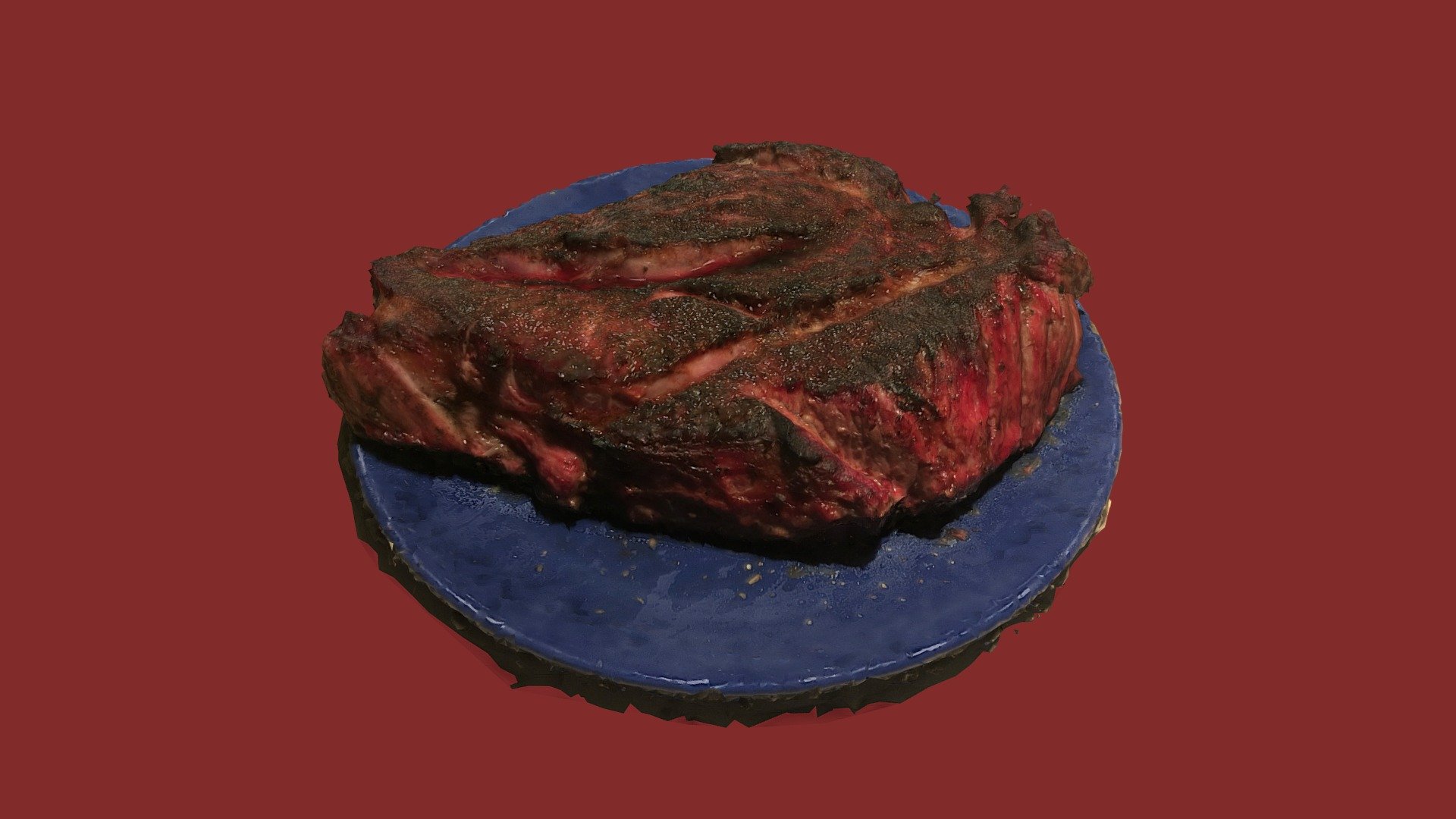 Last week-end, we cooked with Raphaël this amazing côte de boeuf. Reminds me good times at Sketchfab's team event!

Want to see the low poly version of it? Here it is, by James.

————————————————————————————————————————————————————————————— 

DOWNLOAD — Also available for dowload: sketchfab.com/louis/store

Want to learn more about the technical details of this model? Use Sketchfab's model inspector. Protip, just press &ldquo;I