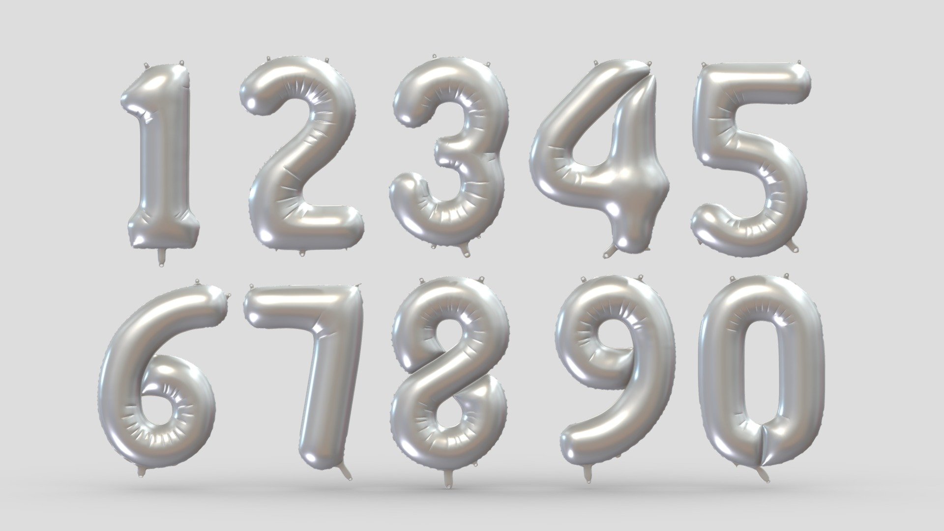 Hi, I'm Frezzy. I am leader of Cgivn studio. We are a team of talented artists working together since 2013.
If you want hire me to do 3d model please touch me at:cgivn.studio Thanks you! - Balloon Numbers Silver - Buy Royalty Free 3D model by Frezzy3D 3d model