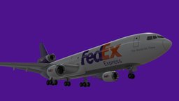 DC-10-30 FedEx airplane, dc10