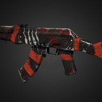 AK47 | Survivor Z working, design, gun, skin