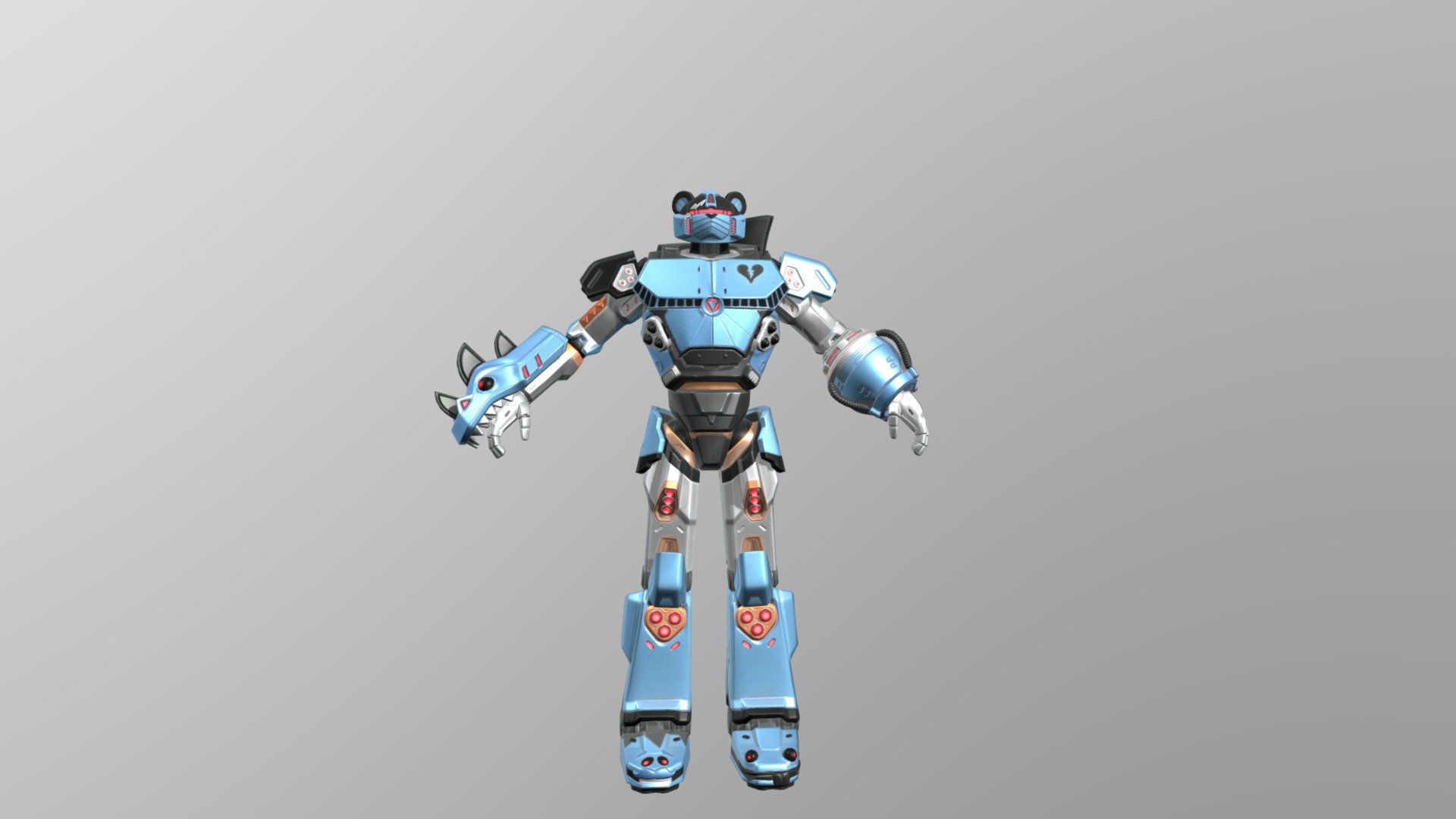 The Mech of the event 