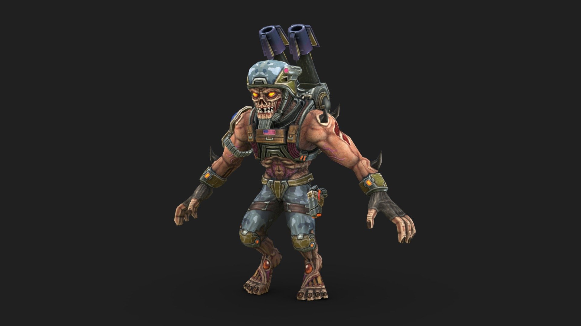 Zombie_Engineer_01_s2 - 3D model by CC (@ccsf) 3d model