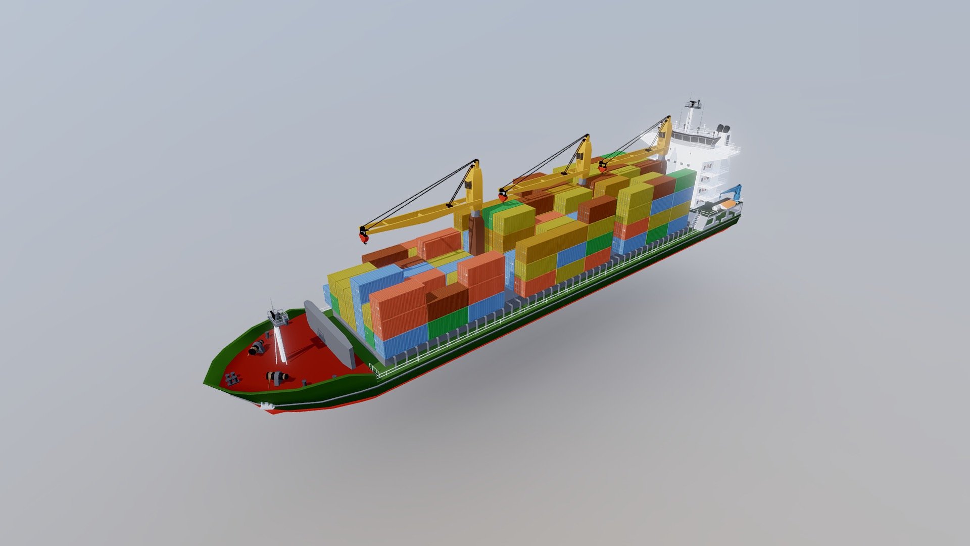 Megapoly.art introducing &ldquo;Cargo Ships I