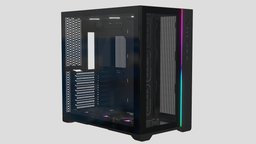 Neo Qube2 computer, gaming, pc, case, gamer, 2, corpus, rgb, li, neo, lian, glass, qube
