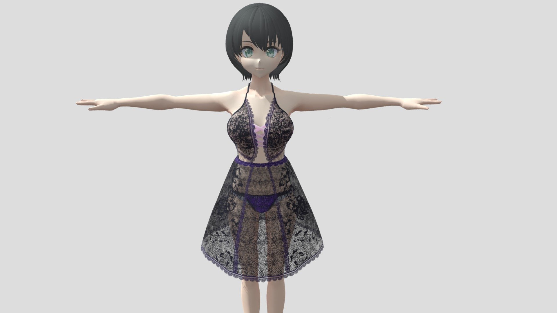 Model preview



This character model belongs to Japanese anime style, all models has been converted into fbx file using blender, users can add their favorite animations on mixamo website, then apply to unity versions above 2019



Character : Female003

Verts:16669

Tris:23430

Sixteen textures for the character



This package contains VRM files, which can make the character module more refined, please refer to the manual for details



▶Commercial use allowed

▶Forbid secondary sales



Welcome add my website to credit :

Sketchfab

Pixiv

VRoidHub
 - 【Anime Character】Female003 (Unity 3D) - Buy Royalty Free 3D model by 3D動漫風角色屋 / 3D Anime Character Store (@alex94i60) 3d model