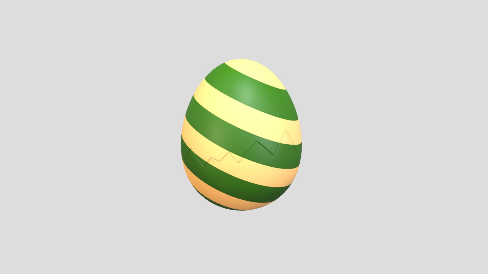 Easter Egg 3d model.      
    


File Format      
 
- 3ds max 2021  
 
- FBX  
 
- STL  
 
- OBJ  
    


Clean topology    

No Rig                          

Non-overlapping unwrapped UVs        
 


PNG texture               

2048x2048                


- Base Color                        

- Roughness                         



5,182 polygons                          

5,186 vertexs                          
 - Easter Egg - Buy Royalty Free 3D model by bariacg 3d model