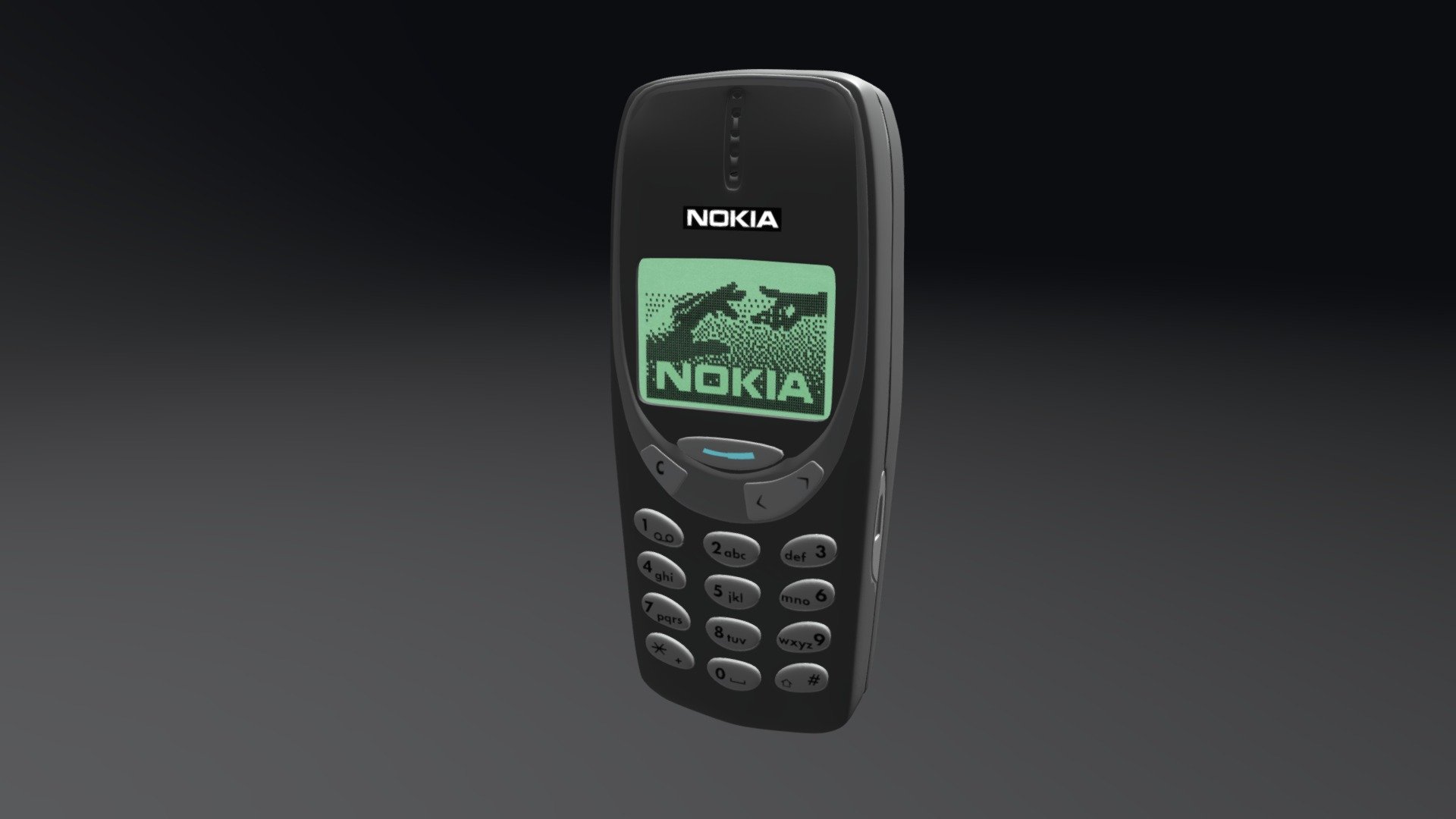 Old school Nokia 3310 - Nokia 3310 - 3D model by blendertommy1441 3d model