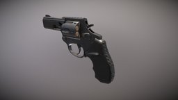 Revolver animated games, revolver, bullet, pistol, defence, weapon, game, animation, gun, war, zombie