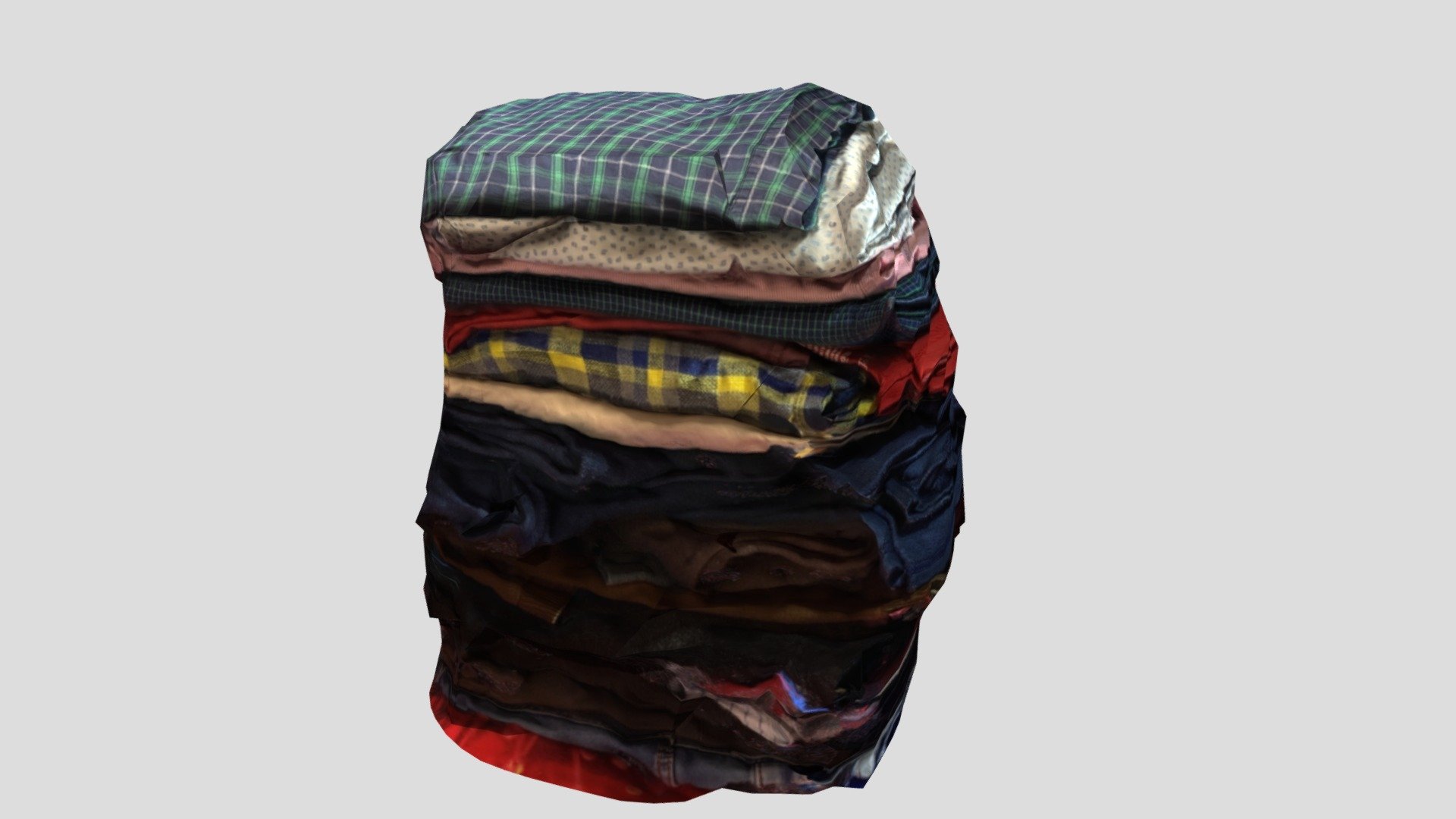 Contact - ujjvalvfxartist9211@gmail.com - Very Small Pile Of Cloth - 3D model by Ujjval Singhal (@ujjvalvfxartist9211) 3d model