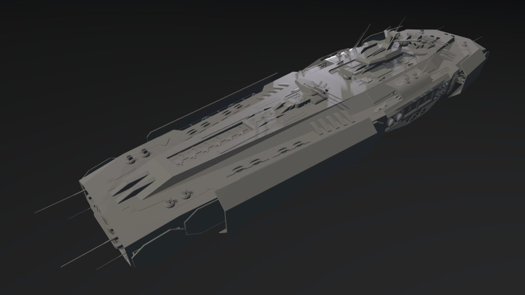 Finished Ship and Weapons.
Working on Uv and textures 3d model