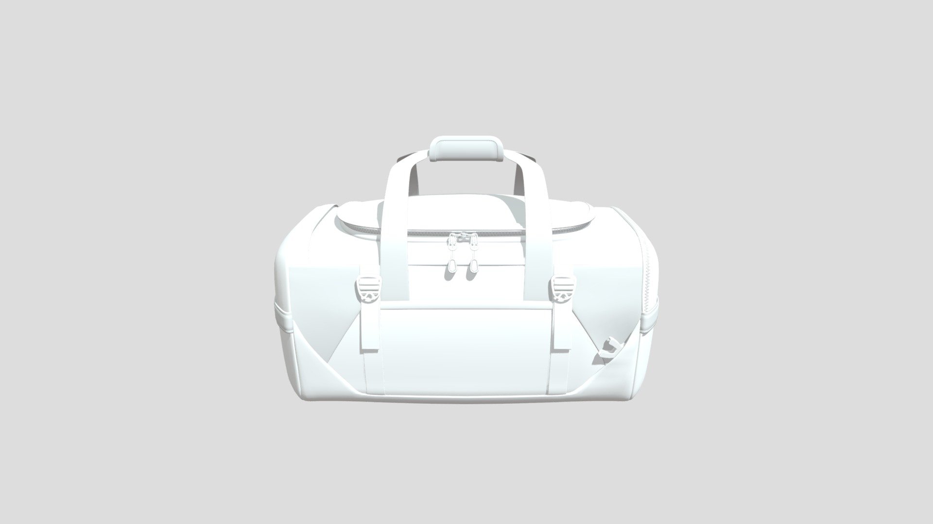 3D model of Fairlead Duffel-Backpack. (mid poly) - Fairlead Duffel-Backpack - 3D model by Bryan Michael Lillo Jara (@BryanLillo) 3d model