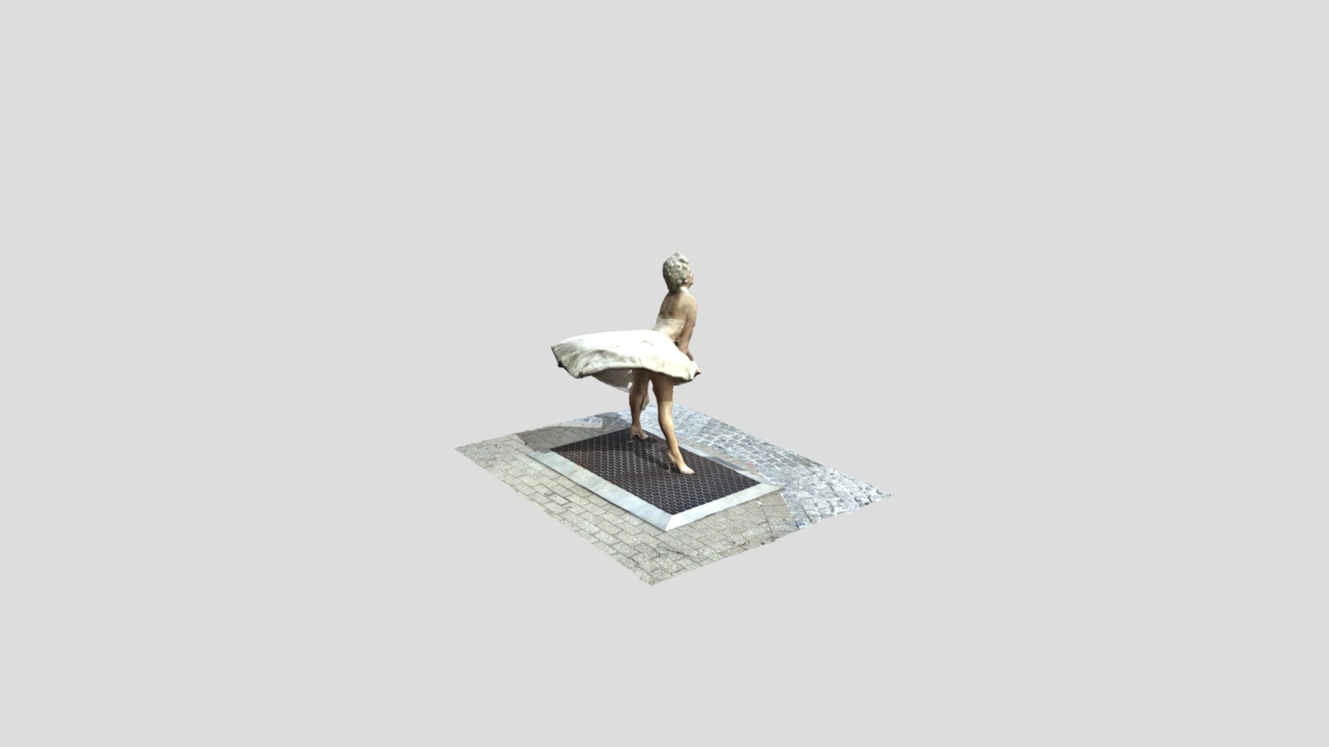 Here's a 3D scan I made of &ldquo;Forever Marilyn