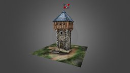Medieval Guard Tower 01 