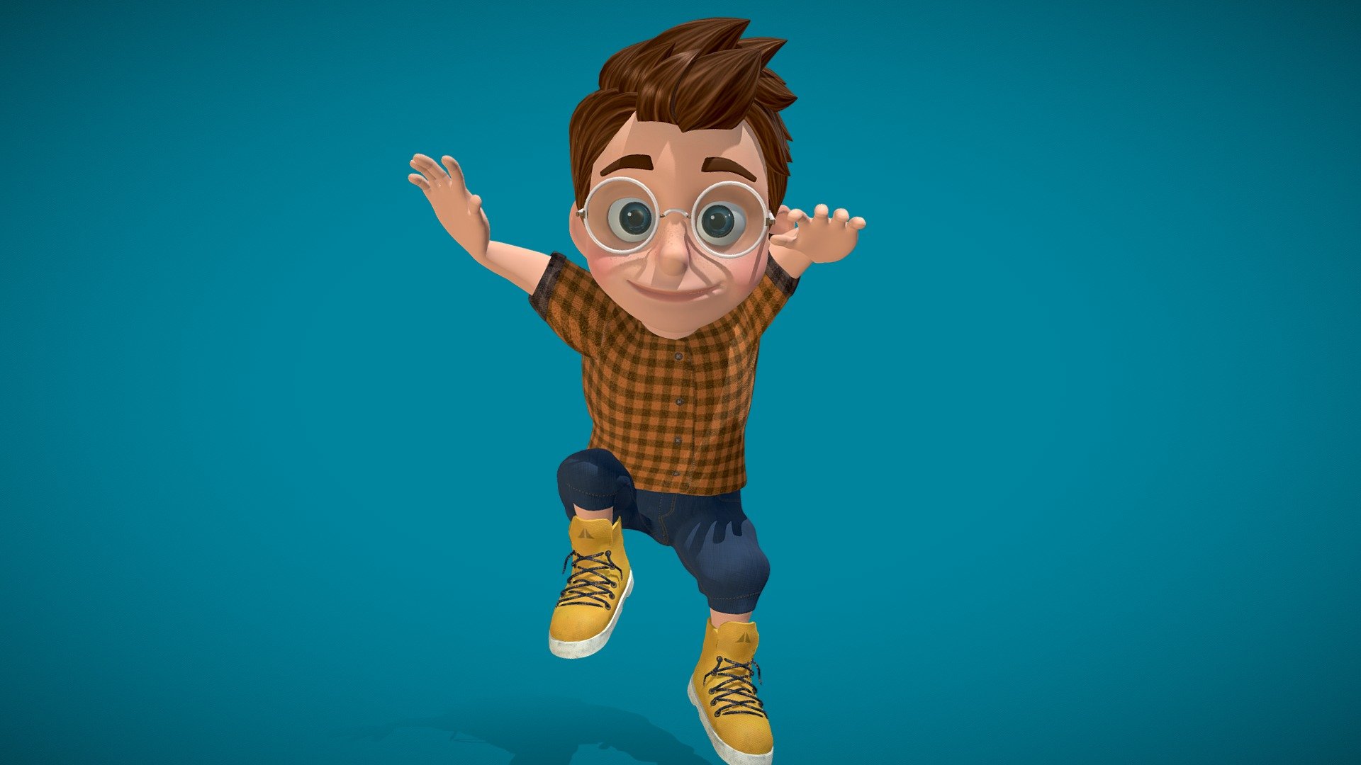 My vision of a cartoon boy.




Created in Blender

Textured in Substance Painter
 - Cartoon Child Boy Character - 3D model by karolina_kaniewska (@karolins_k2) 3d model