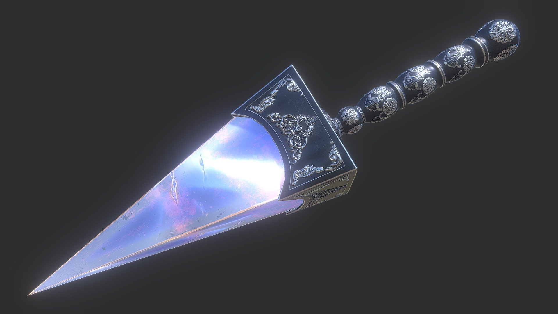 Made for Unity - Fantasy_sword_28 - 3D model by Nicu_Tepes_Vulpe 3d model