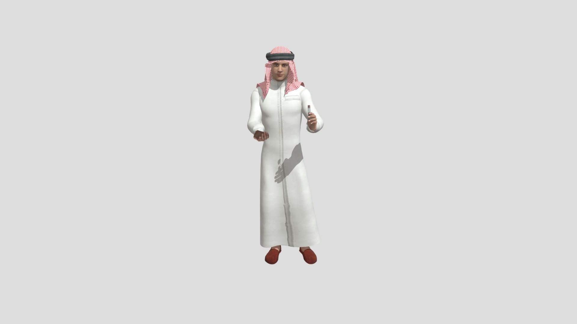 Arab_a2 - 3D model by 4.2techoff 3d model