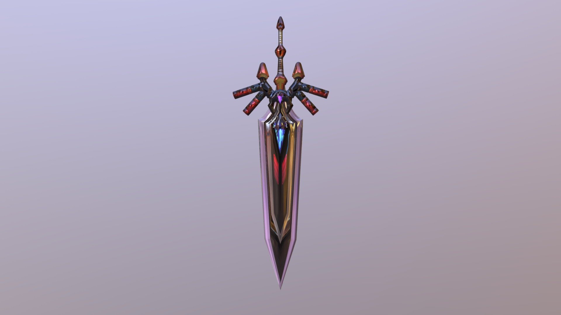 This weapon is based off of the original FF7 Ultima Weapon and also the Dissidia Ultima Weapon, redesigned to have the best of both worlds&hellip; with my own design upgrades 3d model