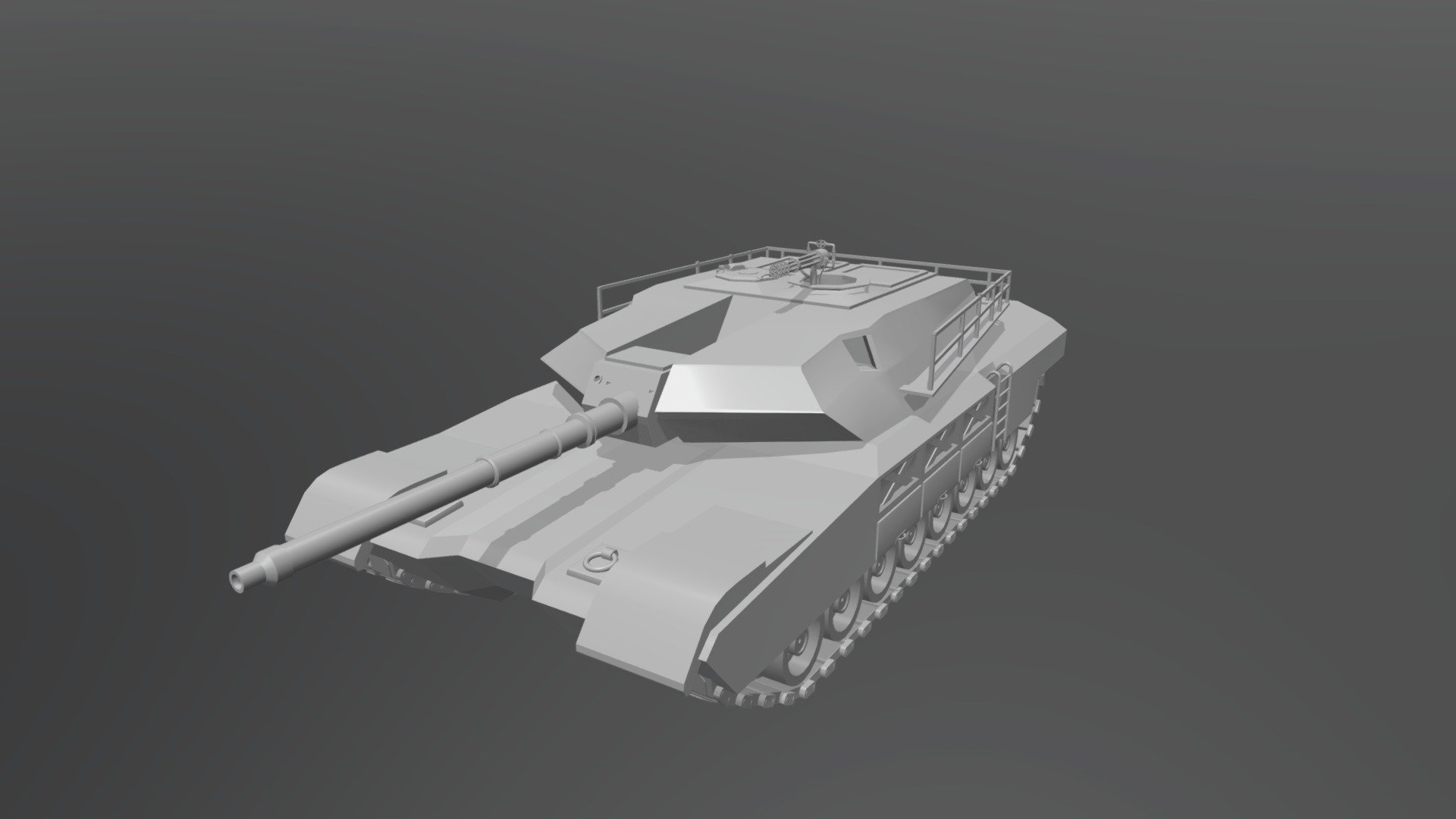 3D Tank Model - Tank - 3D model by JavierRivera 3d model