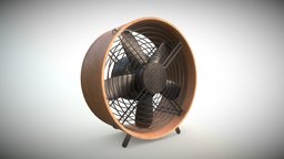 Desktop fan 10 of 10 ventilator, archviz, fan, desktop, substancegame, substancepainter