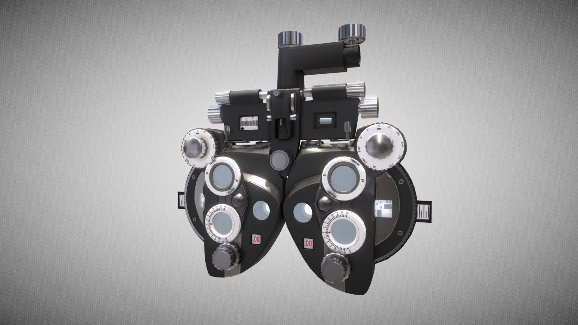 Optical Phoropter 3d model - Optical Phoropter - 3D model by reezzy (@whoisreezzy) 3d model