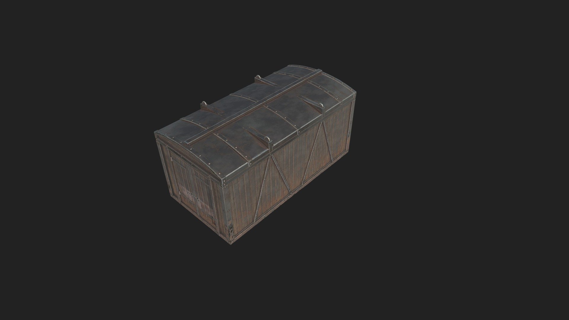 Foxhole - Shipping Container - 3D model by Clapfoot 3d model
