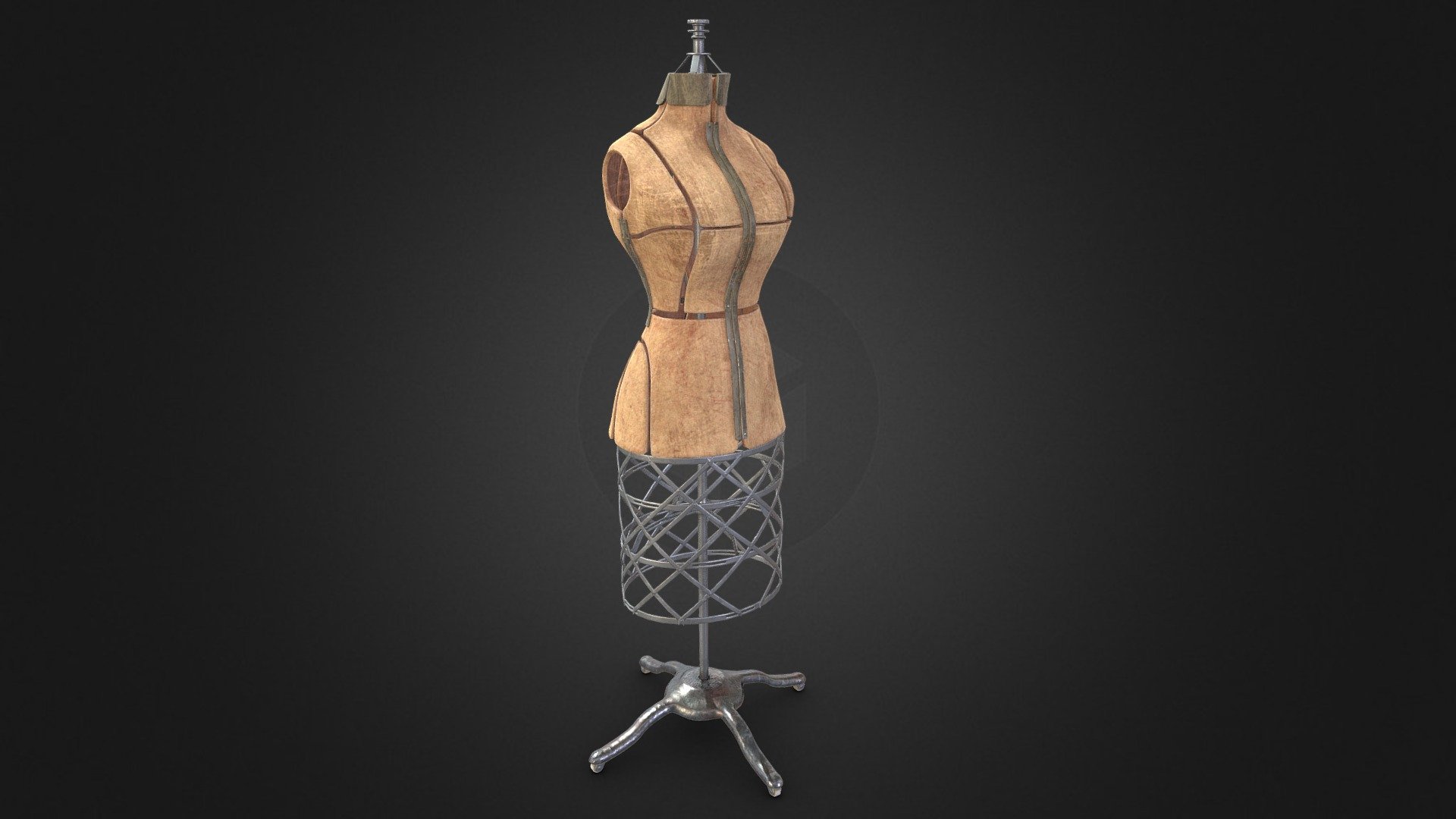 Game ready - Sewing Mannequin - Buy Royalty Free 3D model by Aaron Winnenberg (@winnenbergaaron) 3d model