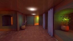 VR, game, mobile level, lowpoly room, fps, vr, ar, virtualreality, game, lowpoly, mobile