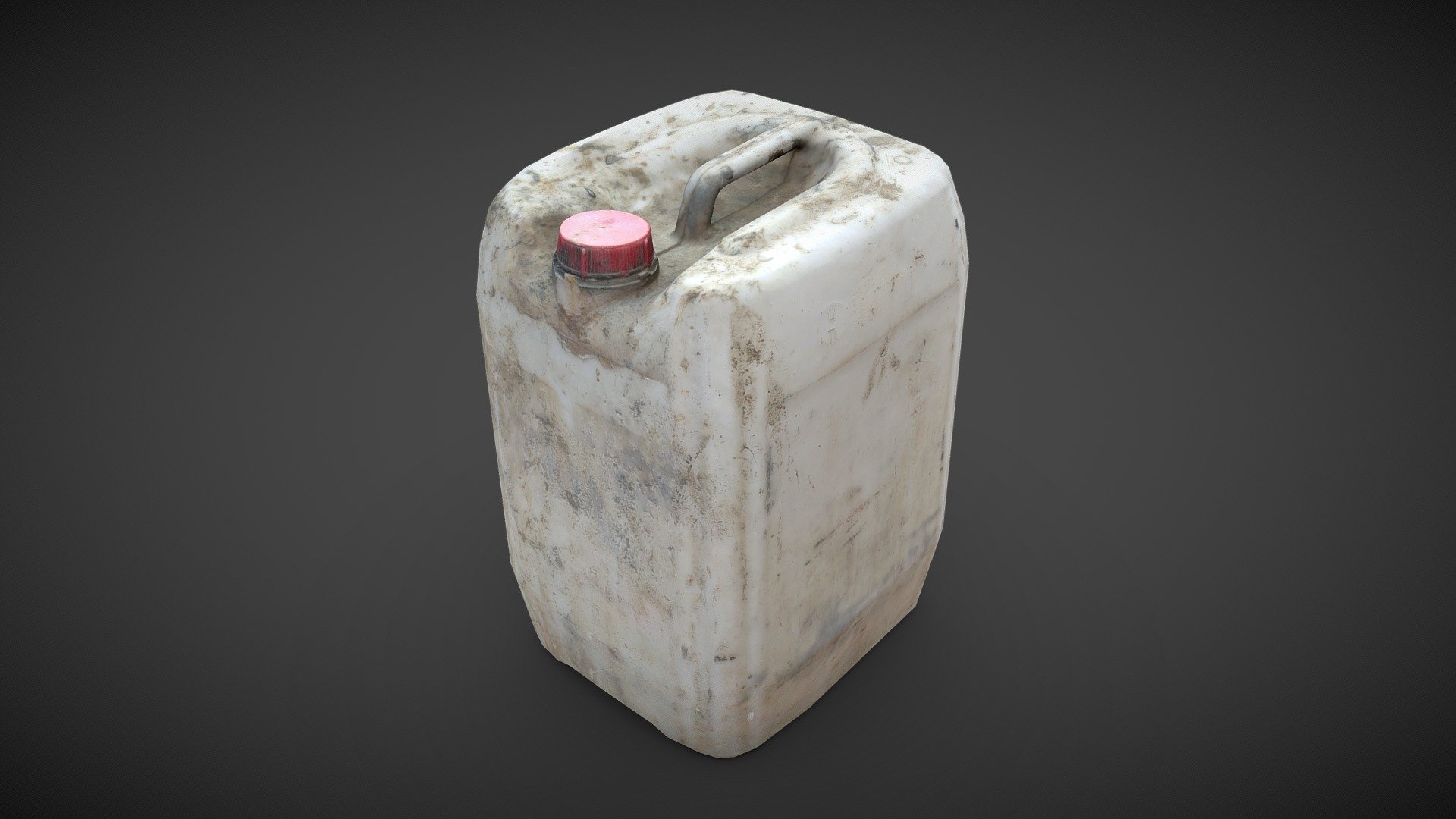 More canisters on https://sketchfab.com/hoxsvl/collections/canisters-0e448aa1fb5f41759ef1a3c0b7531a02






Plastic canister. The top is slightly dented

144x16mp

Scanned in Metashape, retopology in Blender

Baking textures in Substance, Blender.

Textures 4k, Normal map - DirectX
 - #6 Plastic Canister | Канистра [Lowpoly] - Download Free 3D model by hoxsvl 3d model