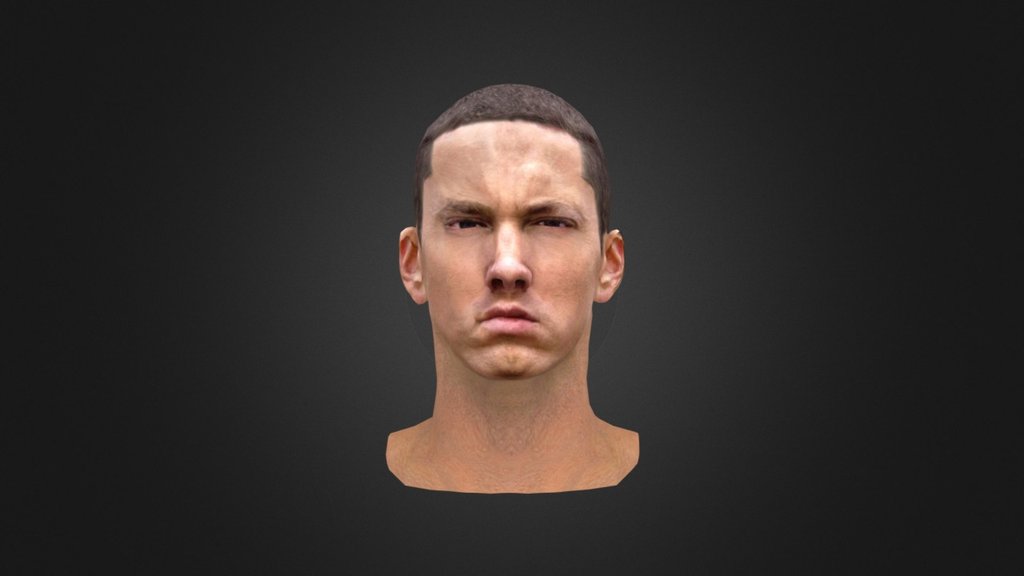 Published by 3ds Max - Eminem - 3D model by Yuriy Zavada (@yures1990) 3d model