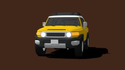TOON Off Road : Toyota JC Cruiser vehicles, toon, cars, asset, game, lowpoly, stylized, toyota-land-cruiser