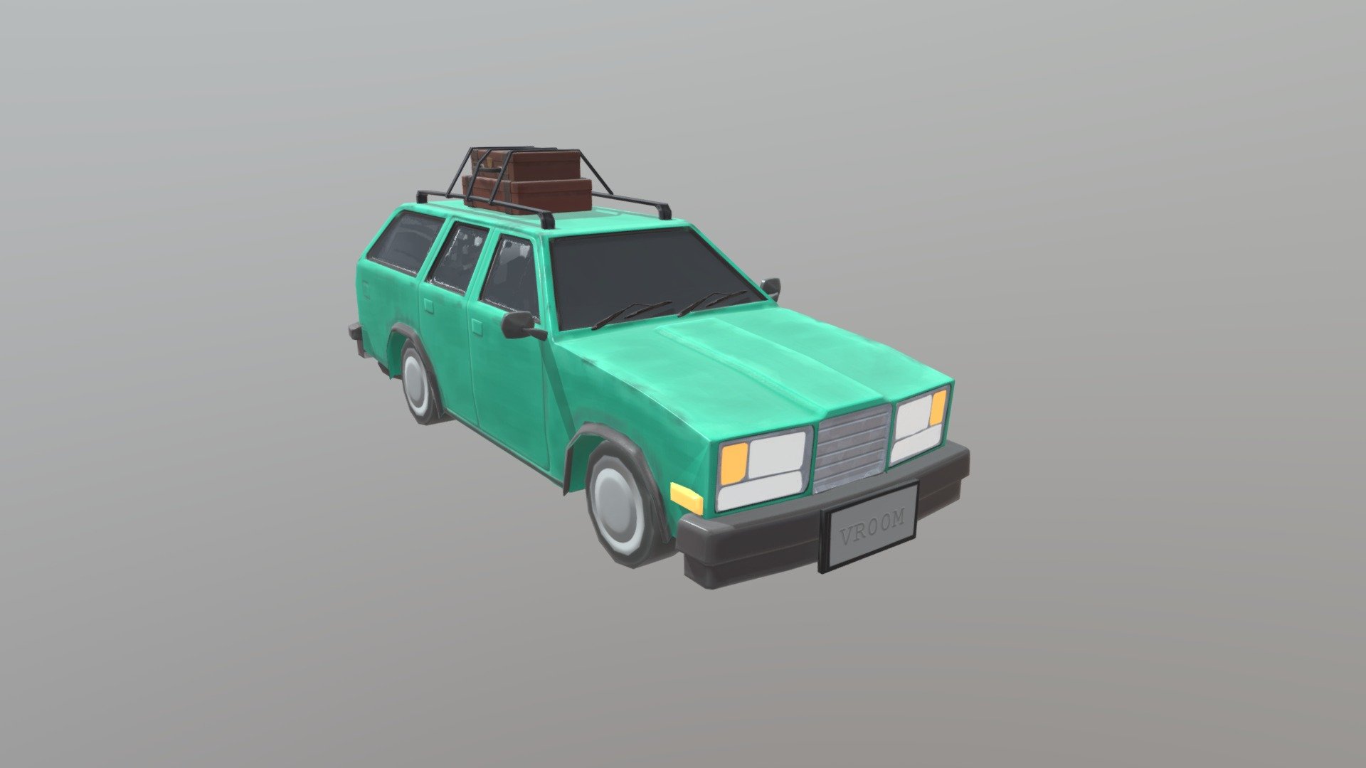 Made this for 3rd Year class 

Made in maya and textured in Substance Painter - Stylized Station Wagon - 3D model by mrsoda71 3d model