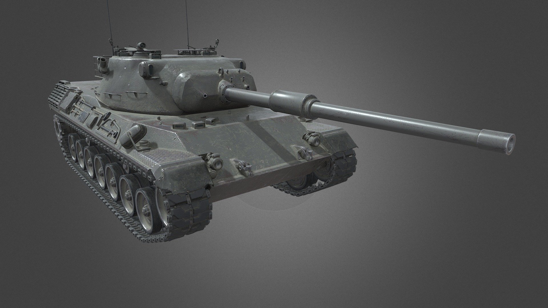 Tank_Leopard 1 - Download Free 3D model by FlashPoint (@FlashPoin) 3d model