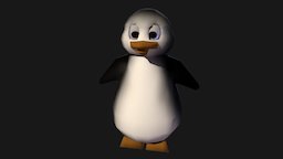 Cartoon Penguin WiP v1 penguin, cartoon