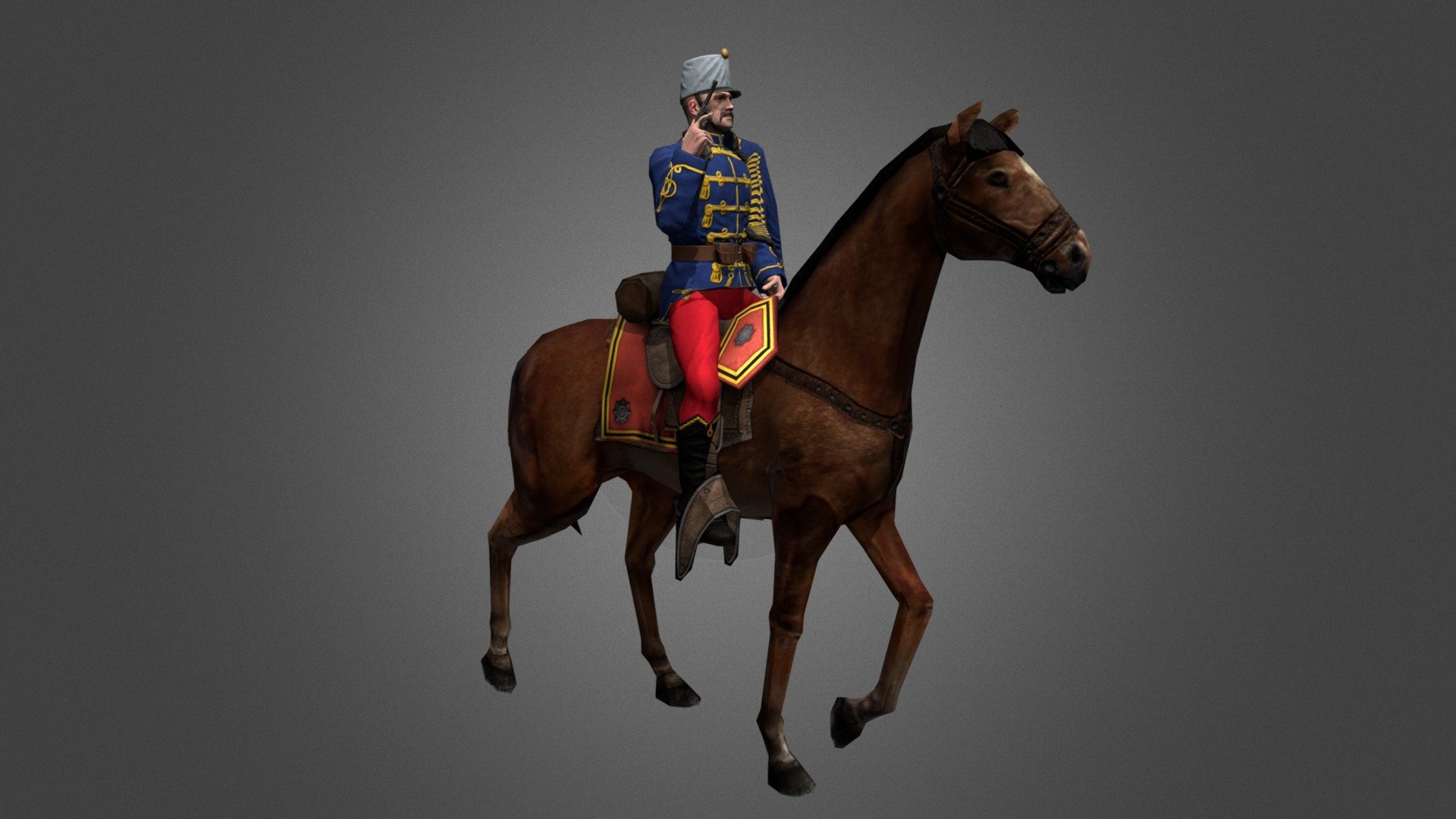 Light Cavalry - Download Free 3D model by b-dizl 3d model