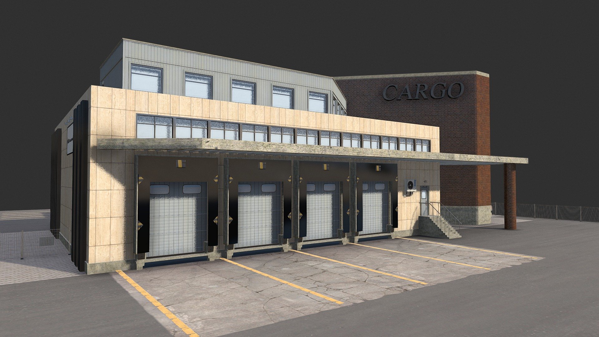 Cargo - Buy Royalty Free 3D model by danielmikulik 3d model