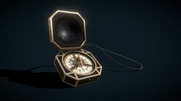 Jack Sparrows Compass compass, film, jack, caribbean, detail, how, 4k, disney, movie, sparrow, daniele, caccavale, bussola, 3d, model, animation, free, download, of, pirates, boat, iorestoacasa