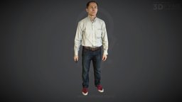 608_Full-body Photogrammetry Scan (no cleanup) 3dscanning, 3dprinting, fullbodyscanner, photogrammetry