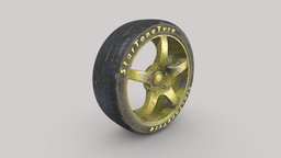 Disc + Worn tire_Dusty 3d-model-disc-tire, 3d-model-disc-worn-tire_dusty