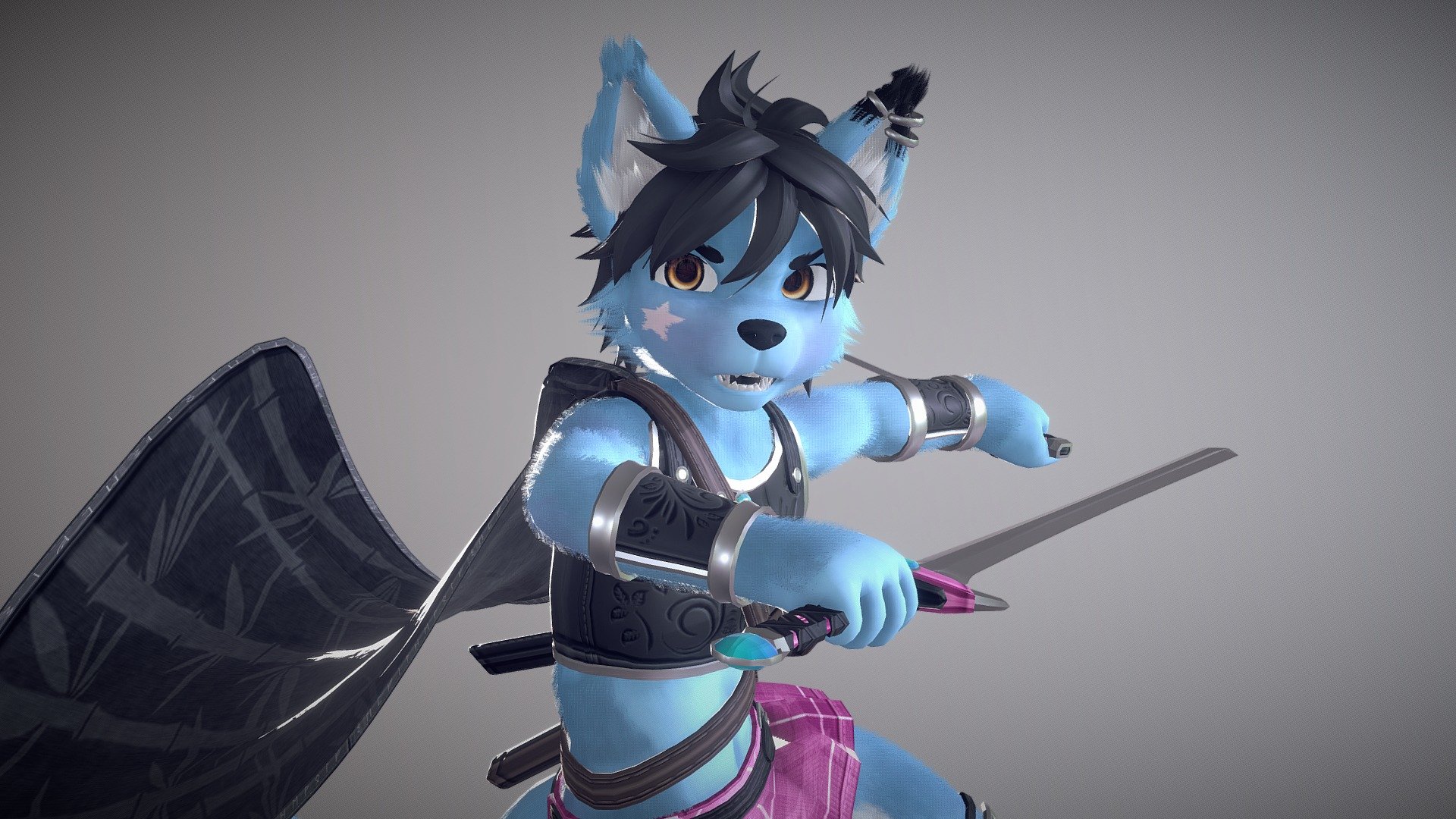 Commission info https://www.furaffinity.net/commissions/hickysnow/ - Sepfy - 3D model by HickySnow (@Hicky_Snow) 3d model