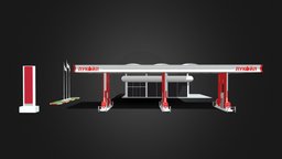 Gas Station gas-station, architecture