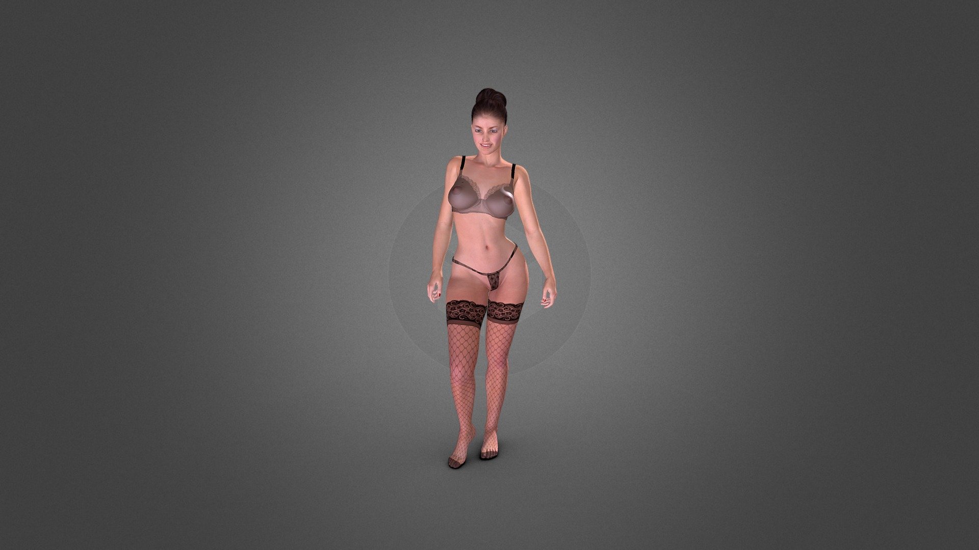 Sexy Girl - Sexy Girl - 3D model by Peter Stephan (@Peter.Stephan) 3d model