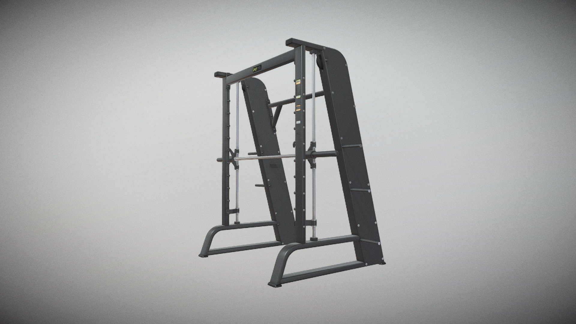 http://dhz-fitness.de/en/evost-1#E1063 - SMITH MACHINE - 3D model by supersport-fitness 3d model