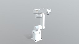 Robotic arm Big white, machinery, robotarm, mechanical_design, industrial-design, factory, robot, industrial