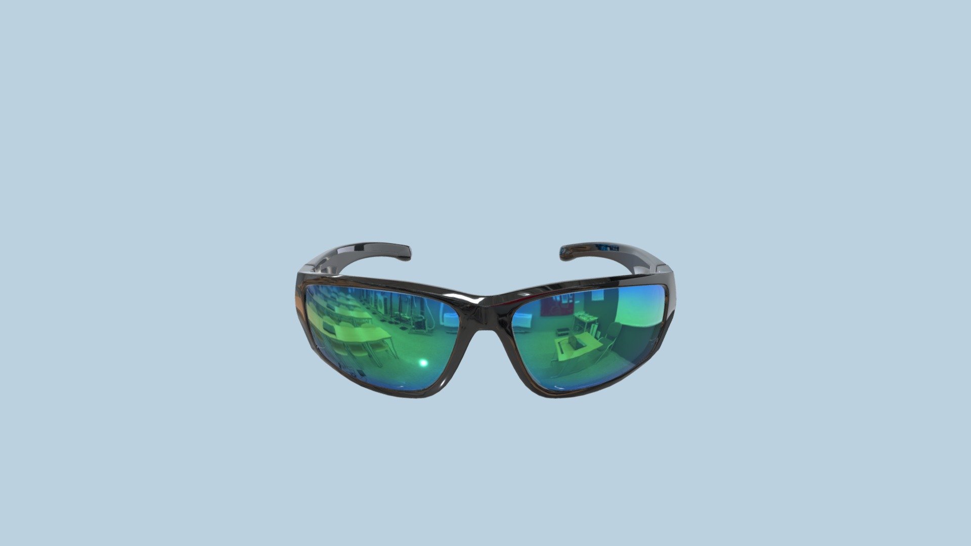 Sun glasses B7036 - Buy Royalty Free 3D model by fabbear 3d model