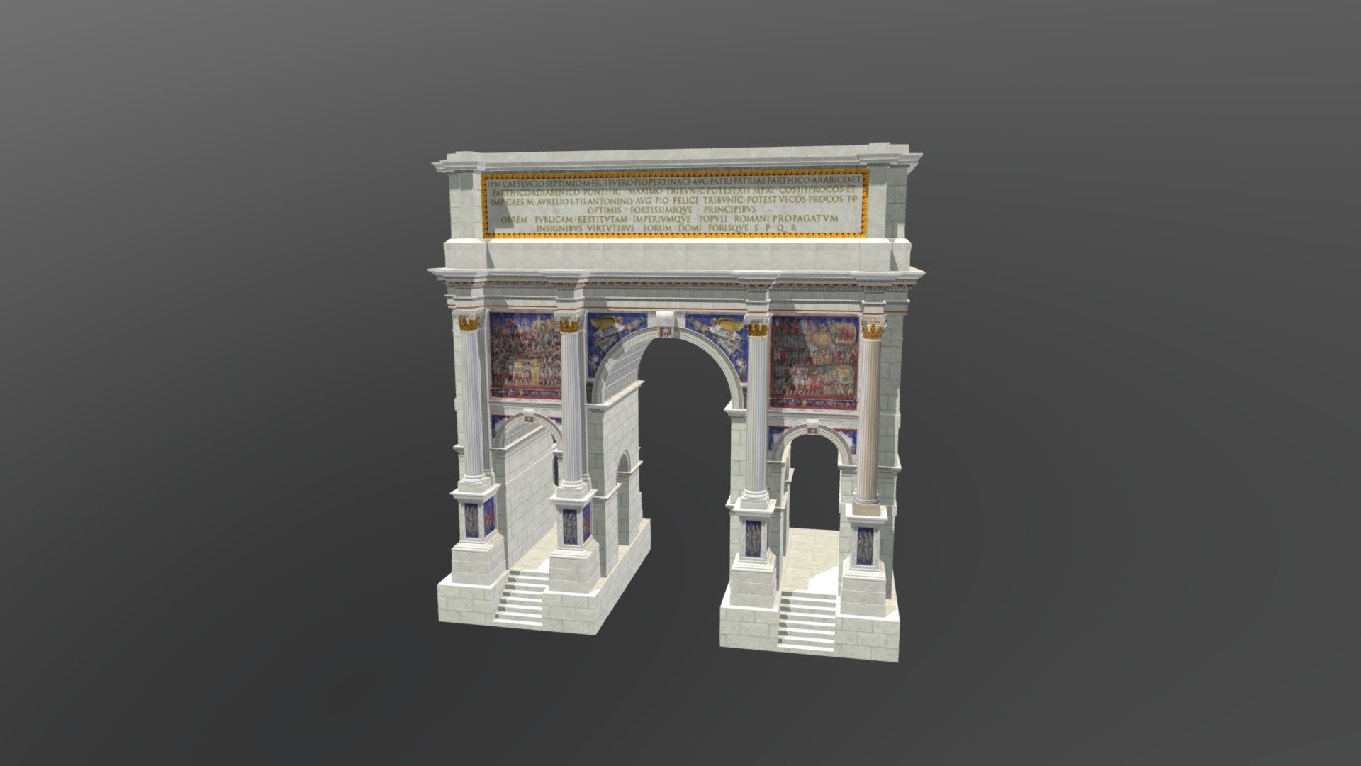 Arch - 3D model by ntavares 3d model