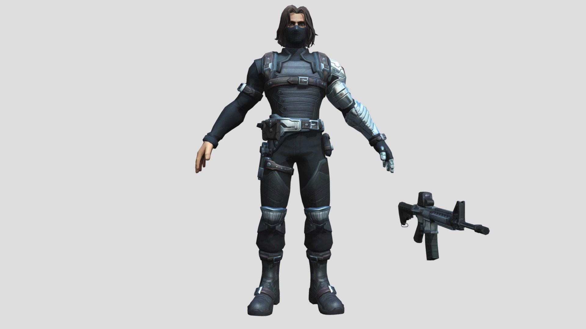🔴Join On YouTube

This Is winter Soldier, This s model Is Well textured Or rigged you can Download it or Can use on Your Animations - Winter Soldier(FREE)(Textured)(Rigged) - Download Free 3D model by 3D MODELS (@CAPTAAINR) 3d model