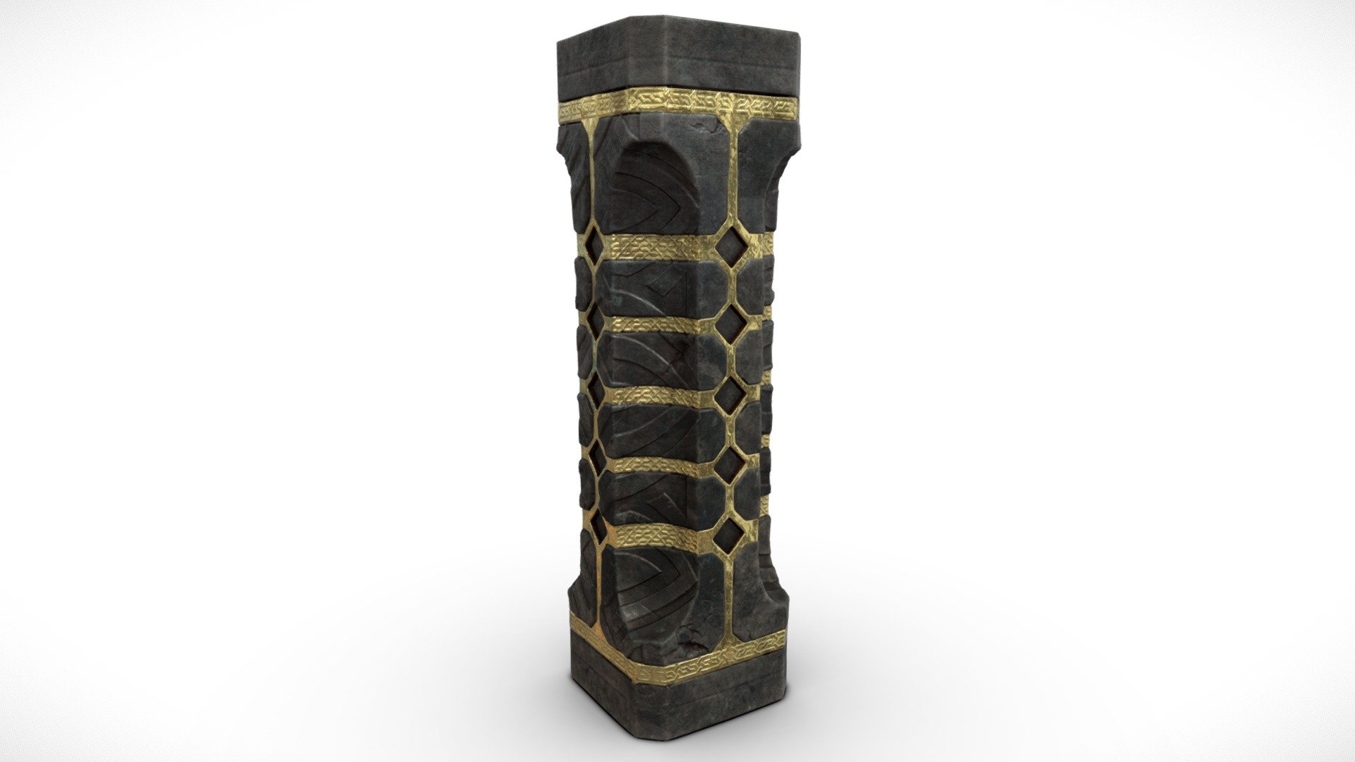 4096x4096 PBR textures:
Diffuse
Metallic
Roughness
Normal
Ambient Occlusion - Dwarven Medieval Fantasy Pillar Column - Buy Royalty Free 3D model by Davis3D 3d model