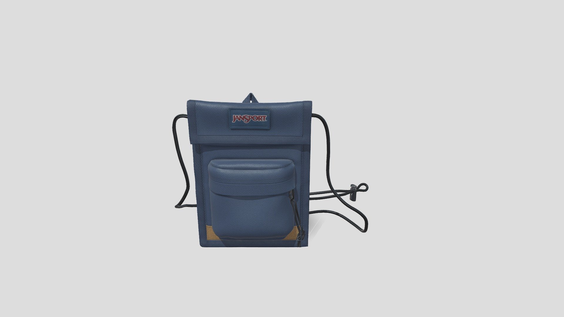 Essentiall Caryall Navy - 3D model by Jansport 3d model