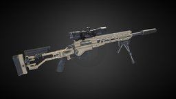CSR USASOC Sniper Rifle