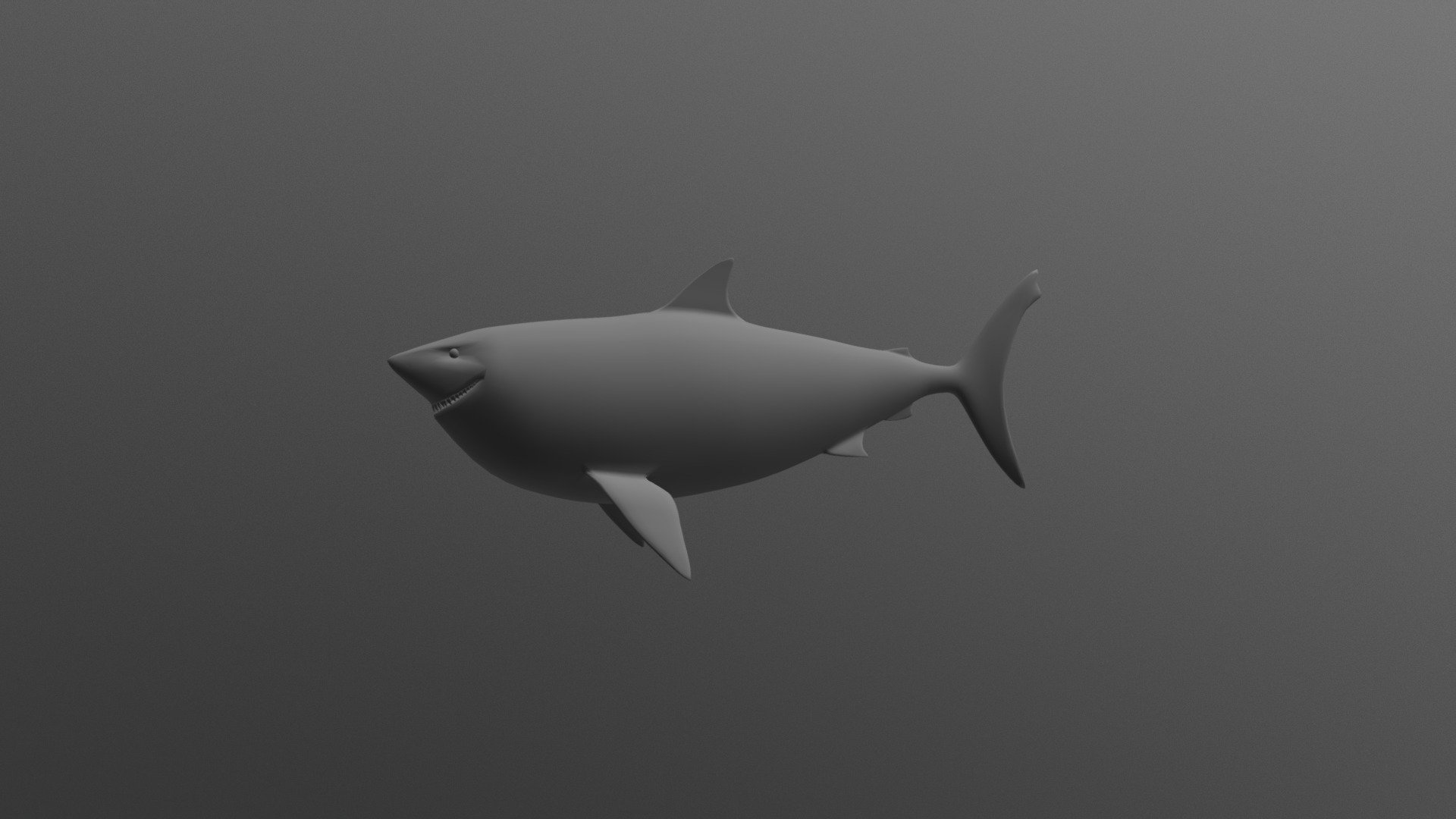 Bruce Finding Nemo (no Textures) - 3D model by alexcamionero16 3d model